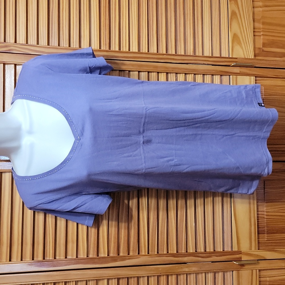 Victoria Secret Purple V-neck Top sz X-Large